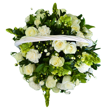Pure and Graceful - large arrangement Basket - Jihaans Flower Emporium
