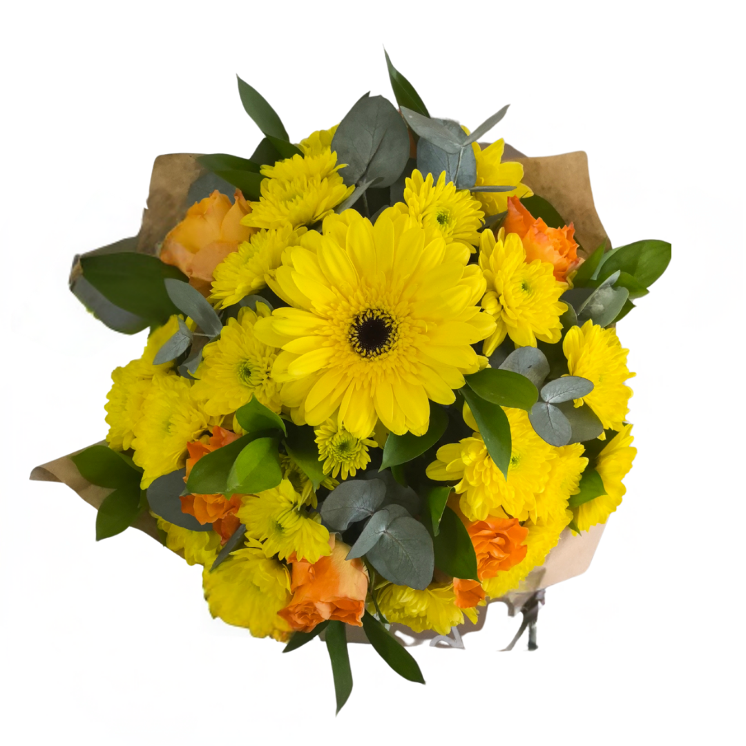 Sunshine Bloom Basket - Jihaans Flower Emporium
