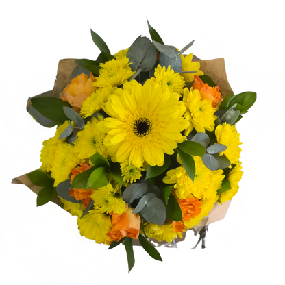 Sunshine Bloom Basket - Jihaans Flower Emporium