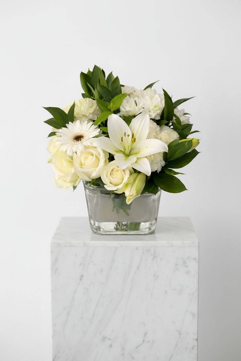 Elegant white fabric with soft texture, showcasing the smooth, flowing material of the Whispers of White product by My Store.