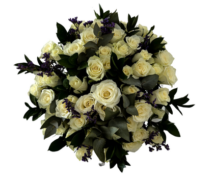 Pure and Graceful - large arrangement (with vase) - Jihaans Flower Emporium