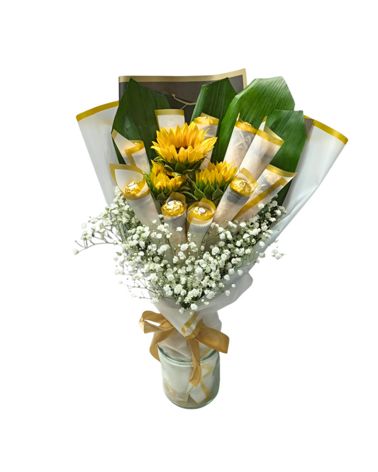 Golden Glow Sunflower Bouquet