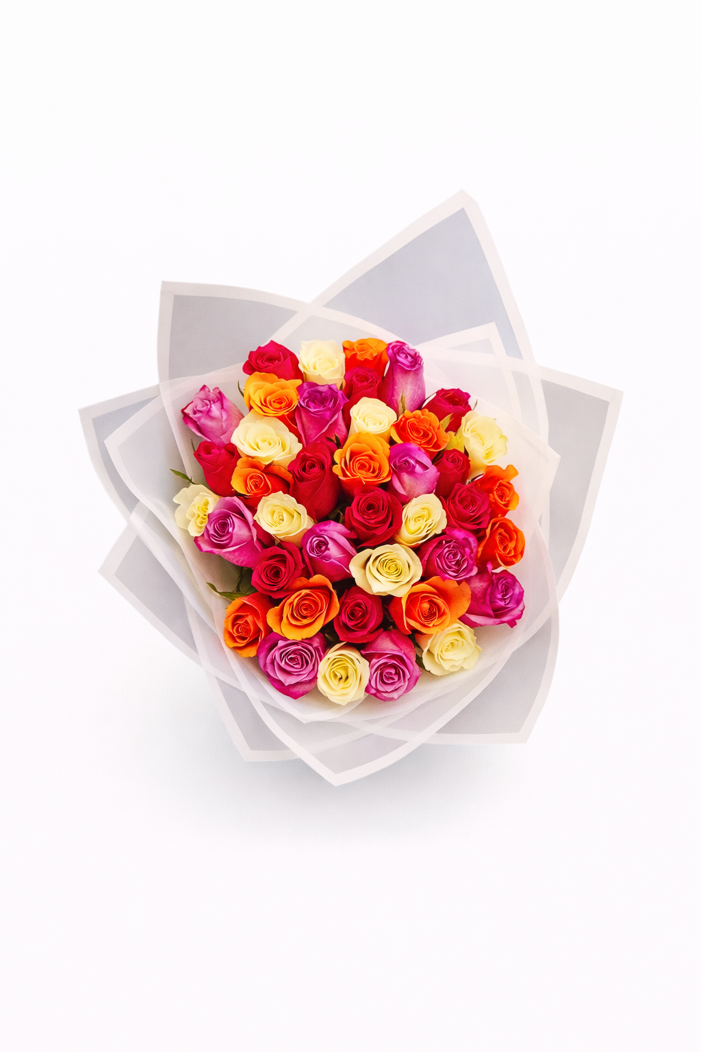 40 Stem Mixed roses - Jihaans Flower Emporium