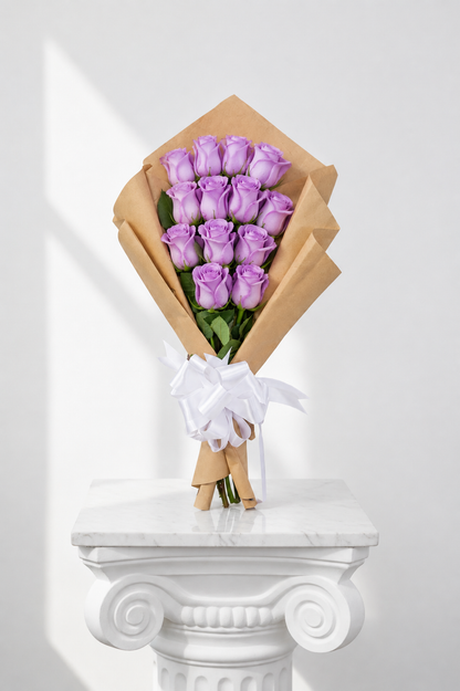 Rose Cascade Bouquet - Choose your own Colour