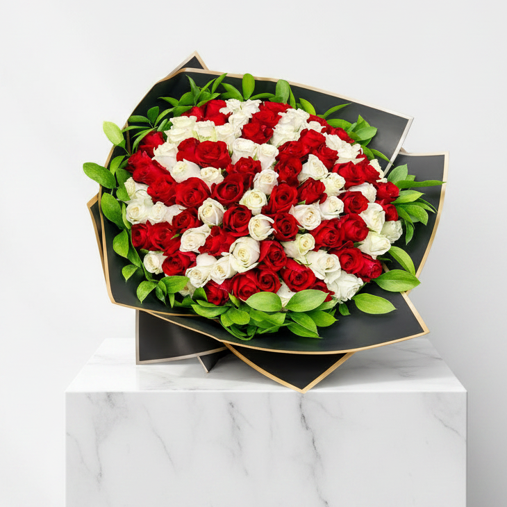 The interlude of Love Bouquet - Jihaans Flower Emporium