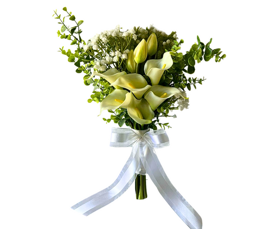 Artificial Arum Lillie Bouquet - Jihaans Flower Emporium